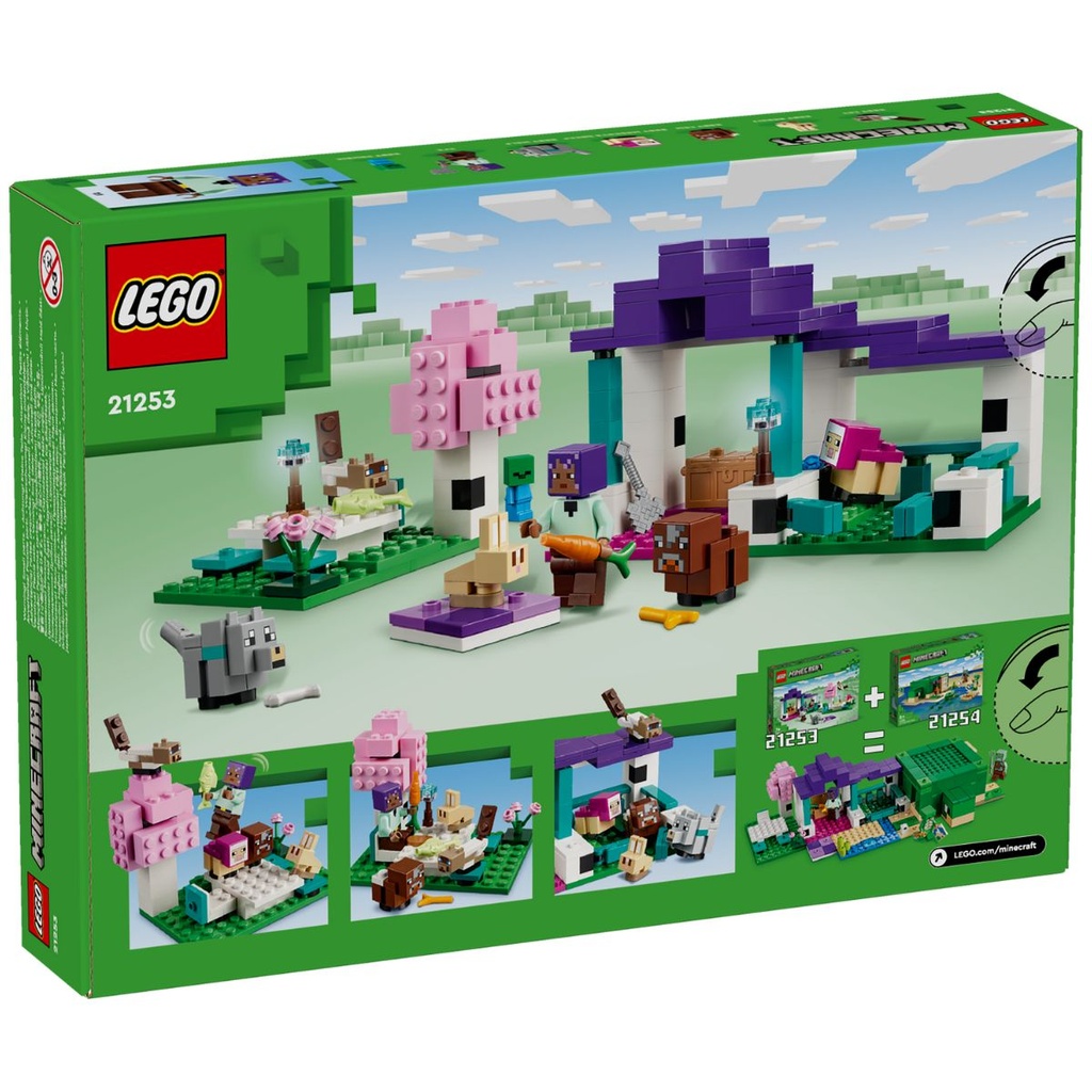 LEGO 21253 Minecraft The Animal Sanctuary