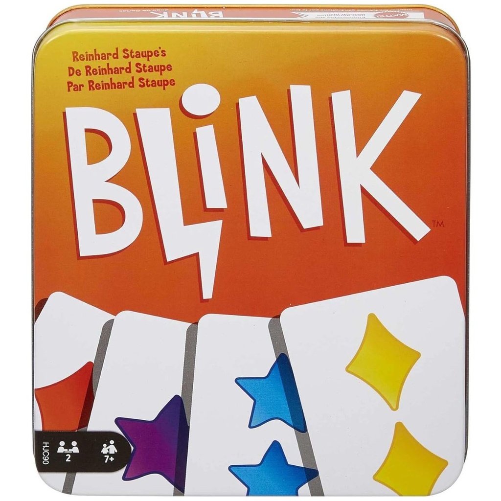 Mattel Games Blink Card Game in Tin