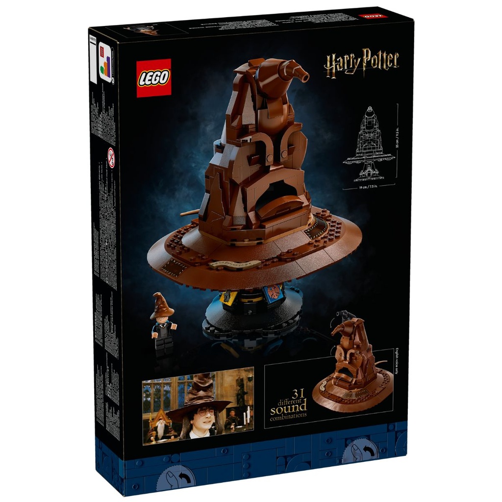 LEGO 76429 Harry Potter Talking Sorting Hat