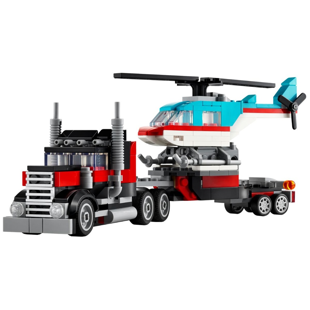 LEGO 31146 Creator Flatbed Truck with Helicopter