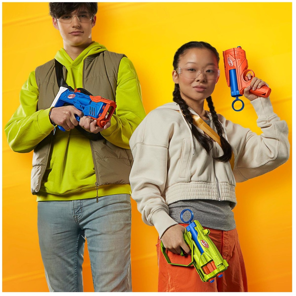 NERF N Series Triple Action Pack Blaster Guns