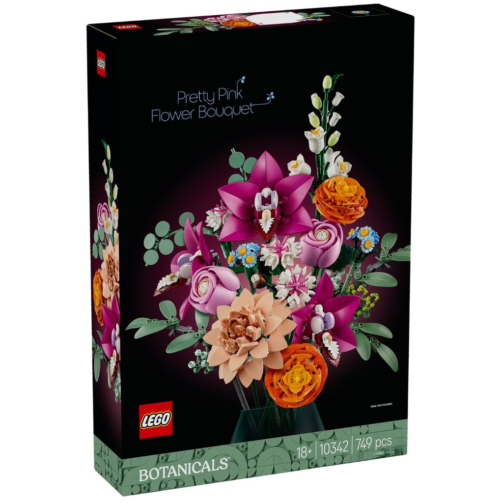 LEGO 10342 Pretty Pink Flower Bouquet