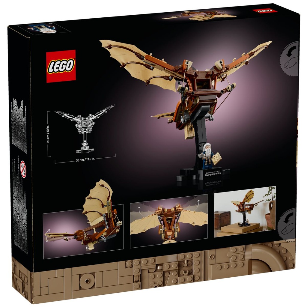 LEGO 10363 Icons Leonardo da Vinci’s Flying Machine