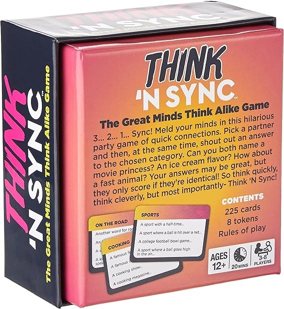 Gamewright Think n Sync Party Game