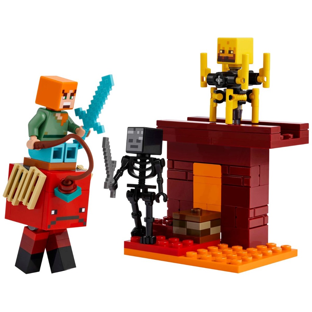 LEGO 21266 Minecraft The Nether Lava Battle