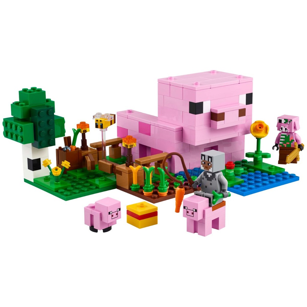 LEGO 21268 Minecraft The Baby Pig House