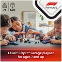 LEGO 60444 City F1 Garage n Mercedes AMG &amp; Alpine Cars