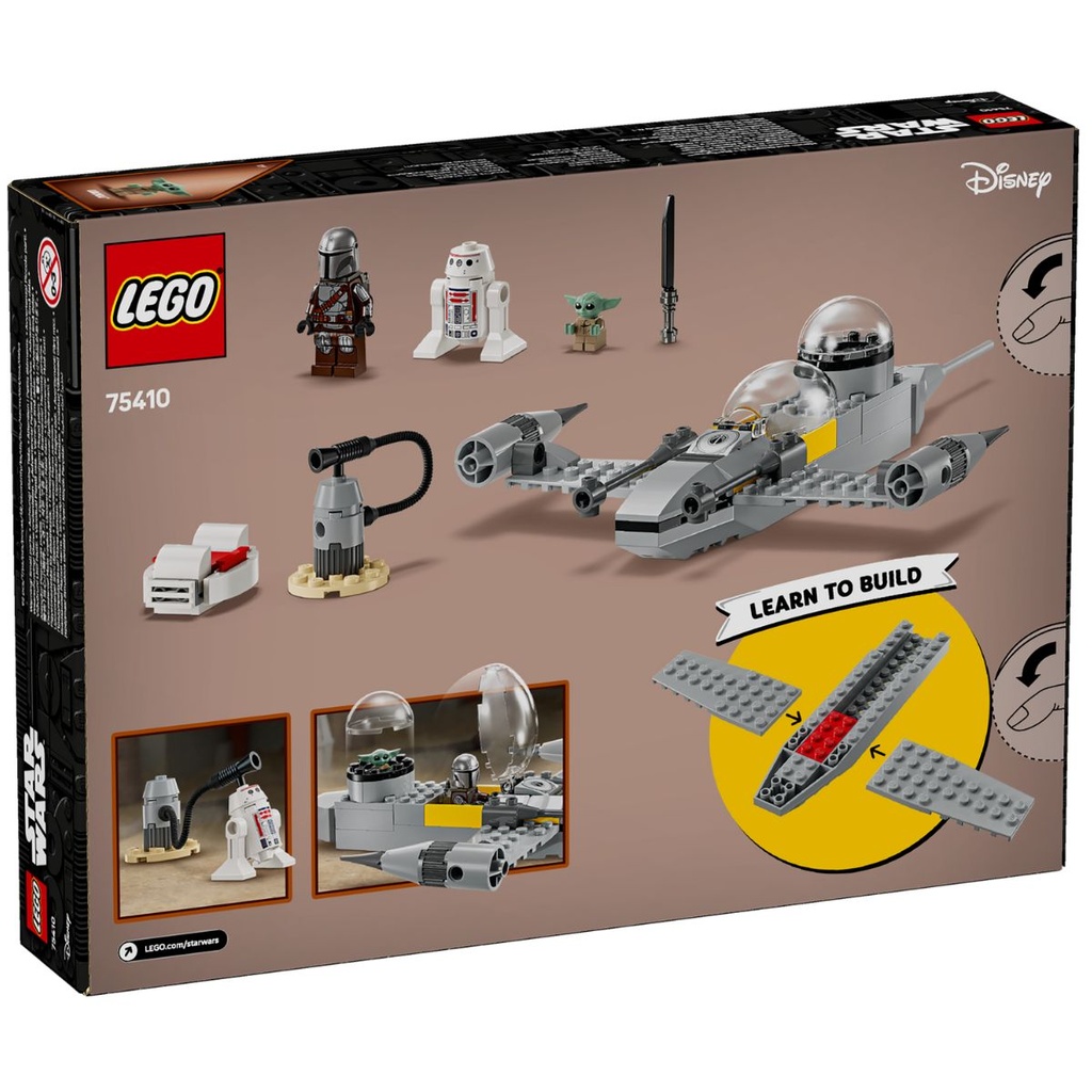 LEGO 75410 Starwars Mando and Grogu’s N-1 Starfighter