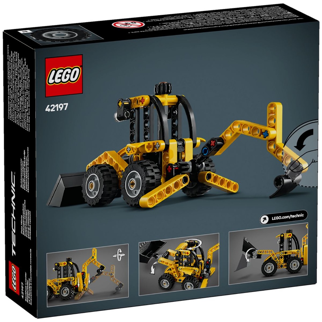 LEGO 42197 Technic Backhoe Loader