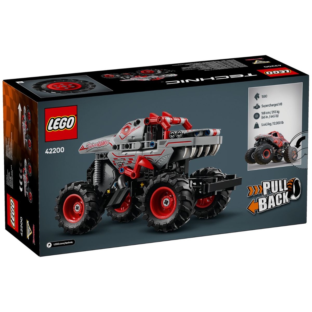 LEGO 42200 Technic Monster Jam ThunderROARus