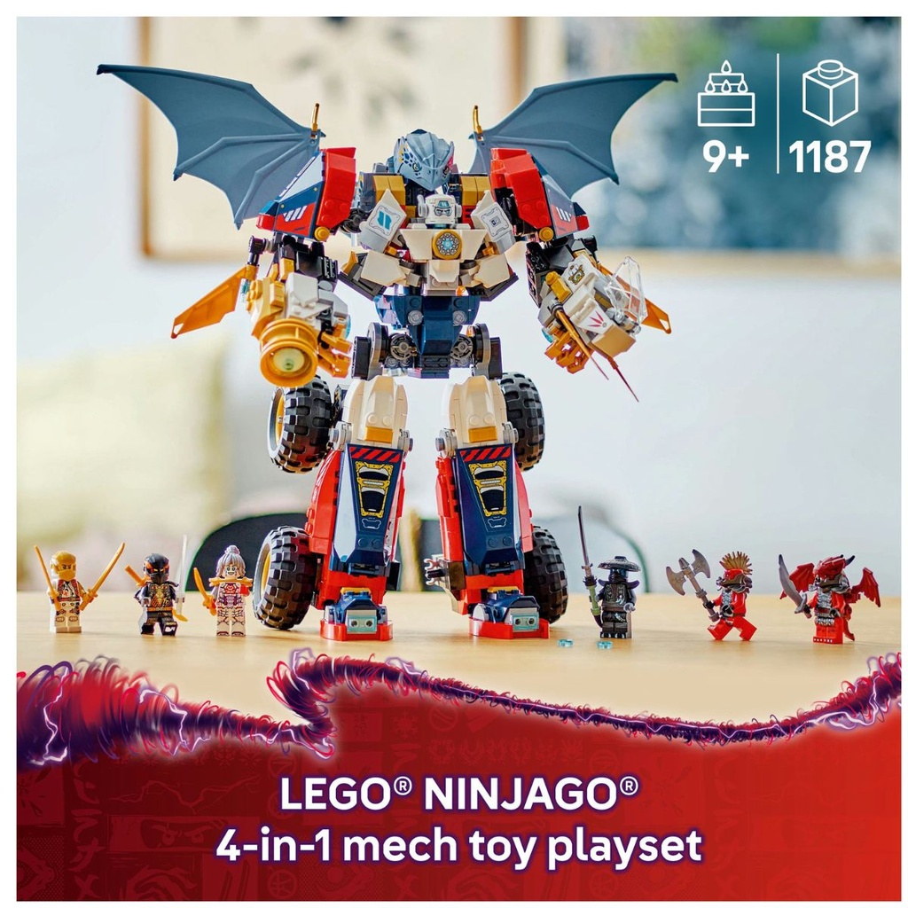 LEGO 71834 NINJAGO Zane’s Ultra Combiner Mech