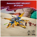 LEGO 71833 Ninjago Ras and Arin's Super Storm Jet