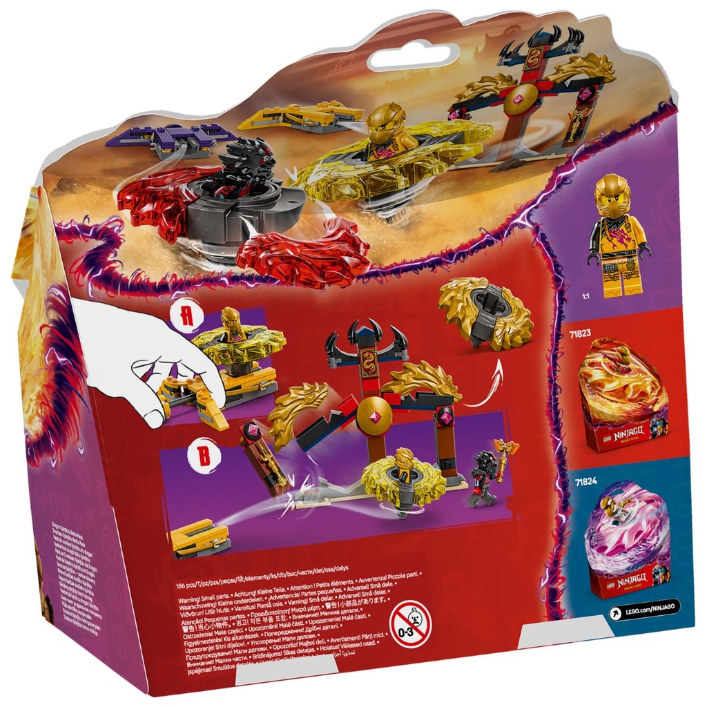 LEGO 71826 NINJAGO Dragon Spinjitzu Battle Pack