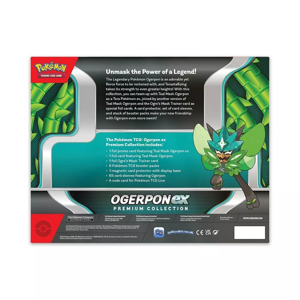 Pokemon TCG Ogerpon ex Premium Collection