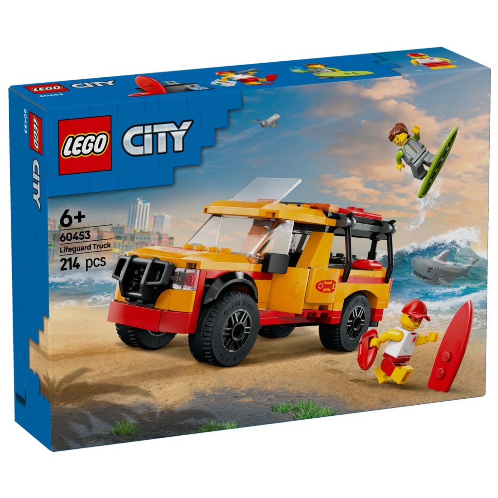 LEGO 60453 City Lifeguard Beach Rescue Truck