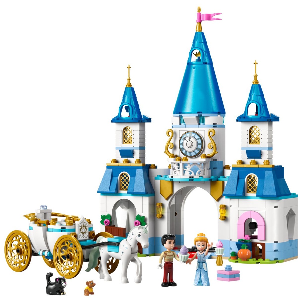 LEGO 43275 Disney Princess Cinderella’s Castle N Horse Carriage