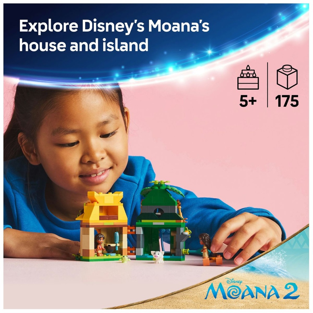 LEGO 43260 Disney Moana’s Island Fun