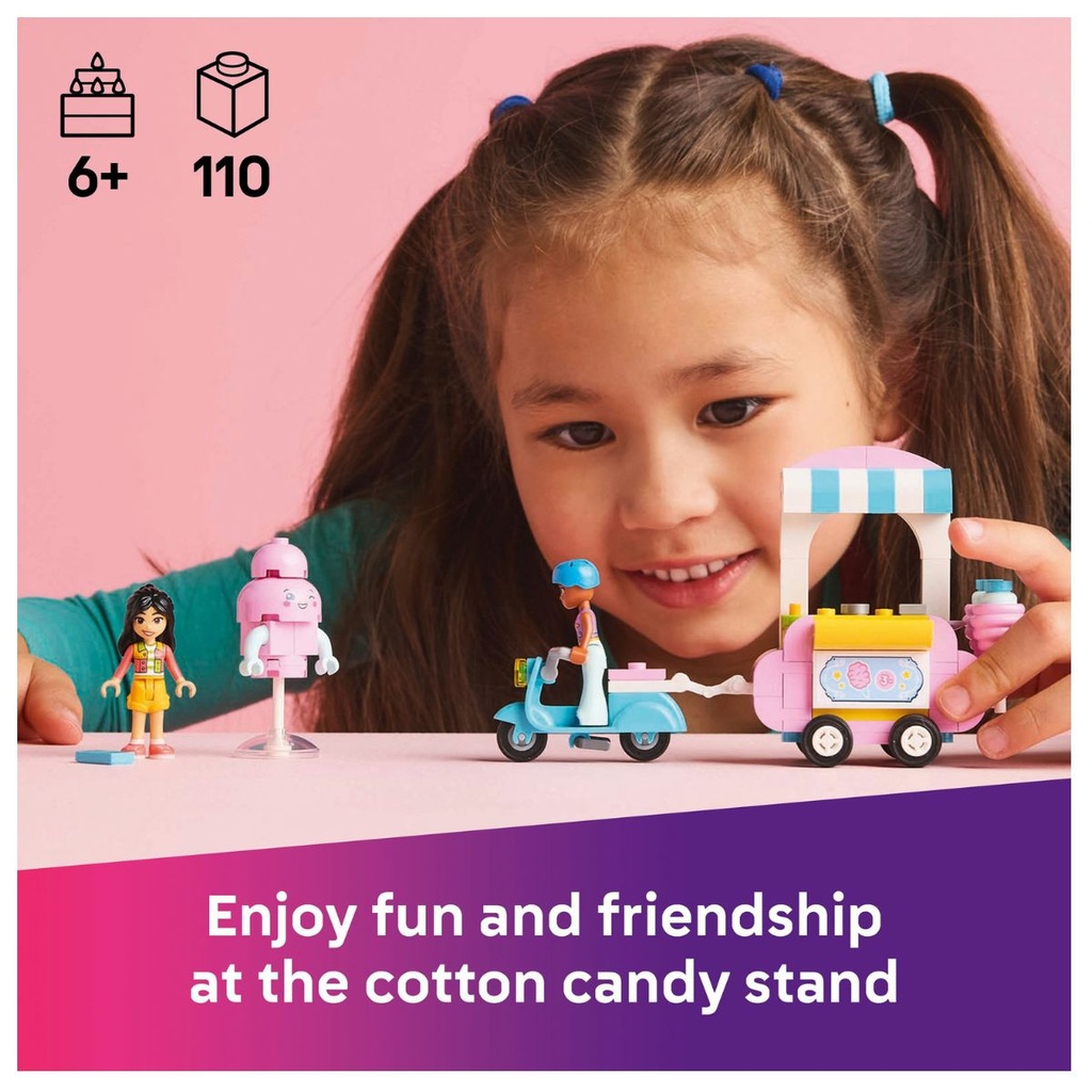 LEGO 42643 Friends Cotton Candy Stand and Scooter