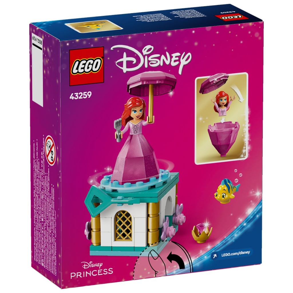 LEGO 43259 Disney Princess Twirling Ariel