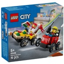 LEGO 60458 City Pizza vs. Fire Truck Race Car Pack