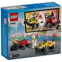 LEGO 60458 City Pizza vs. Fire Truck Race Car Pack