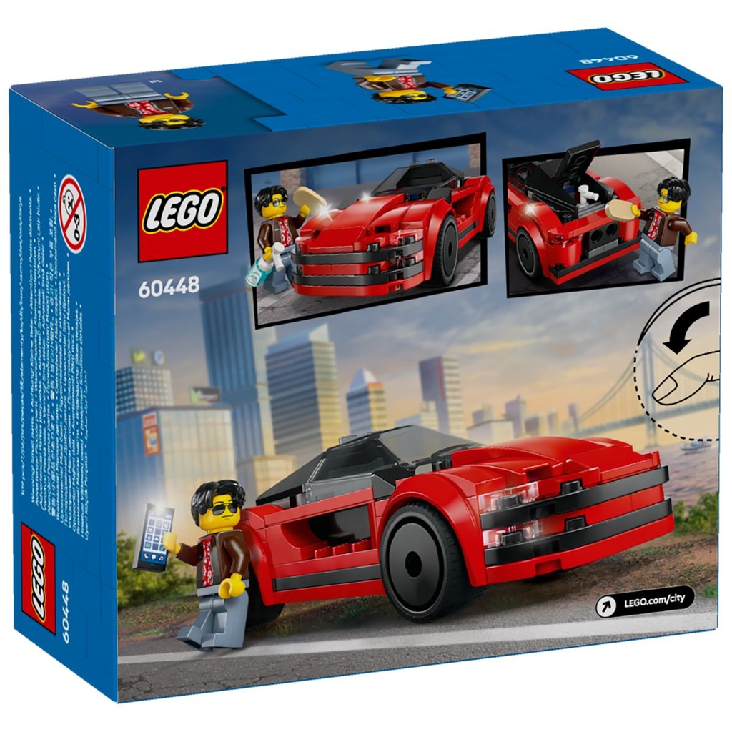 LEGO 60448 City Red Sports Car