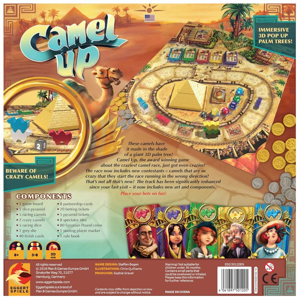 Camel Up 2nd Edition Board Game