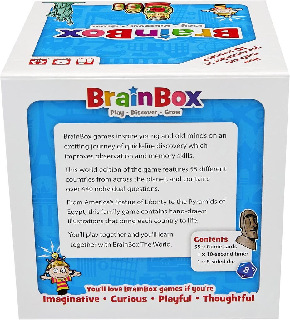 BrainBox The World Card Game