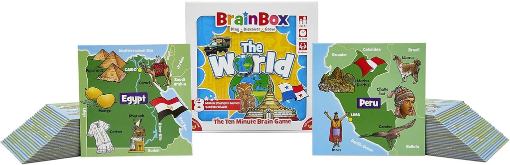 BrainBox The World Card Game