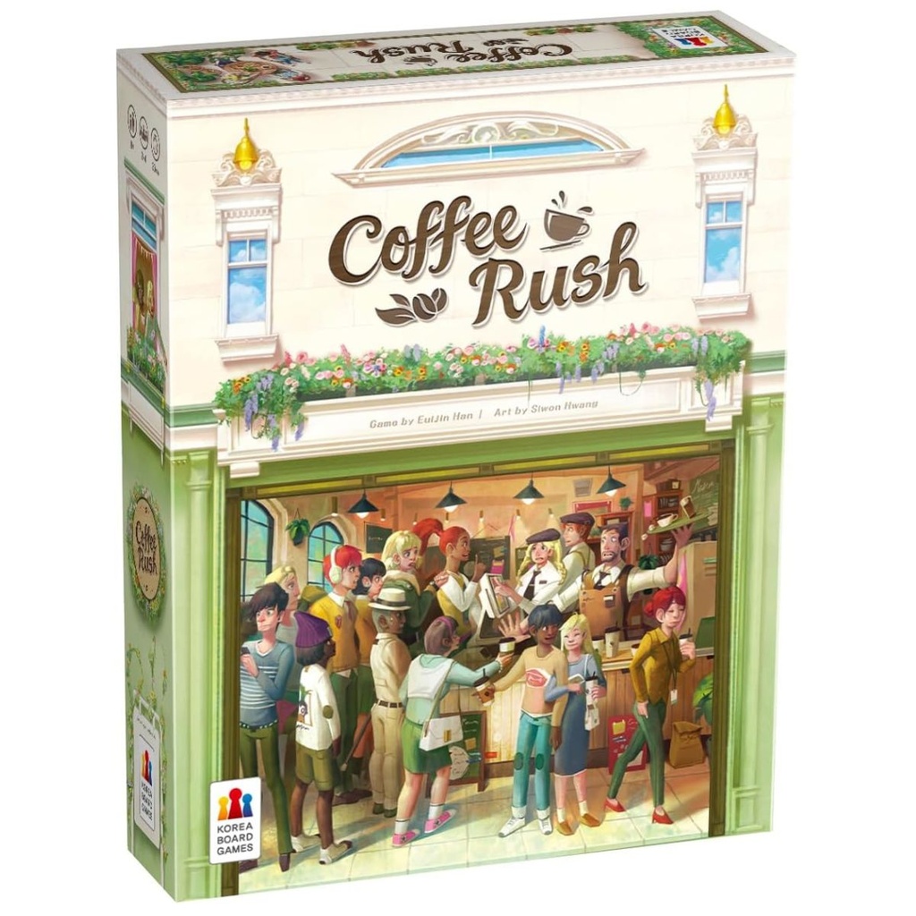 Coffee Rush Board Game