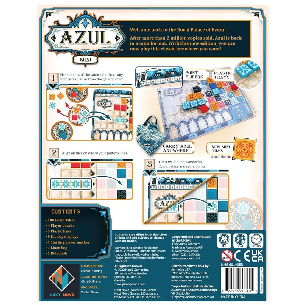 Azul Mini Board Game