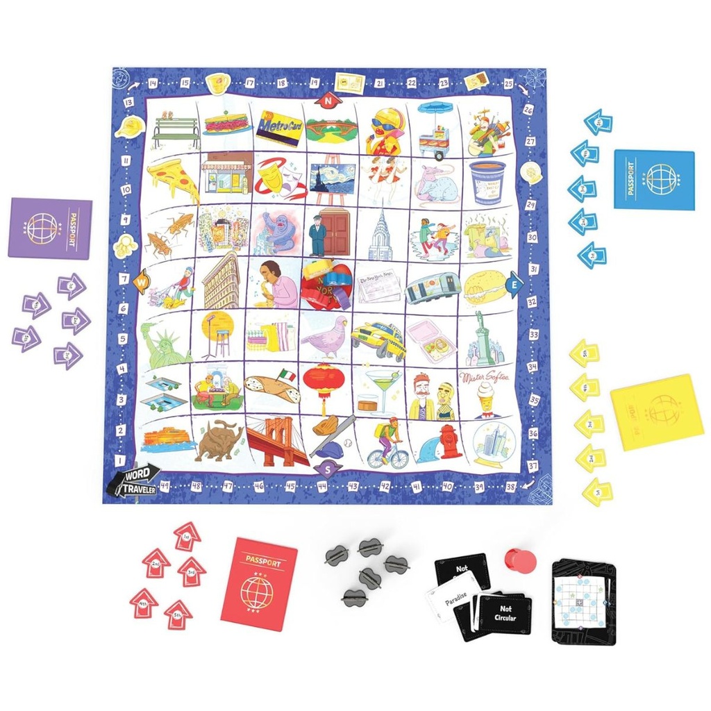 Word Traveler Board Game