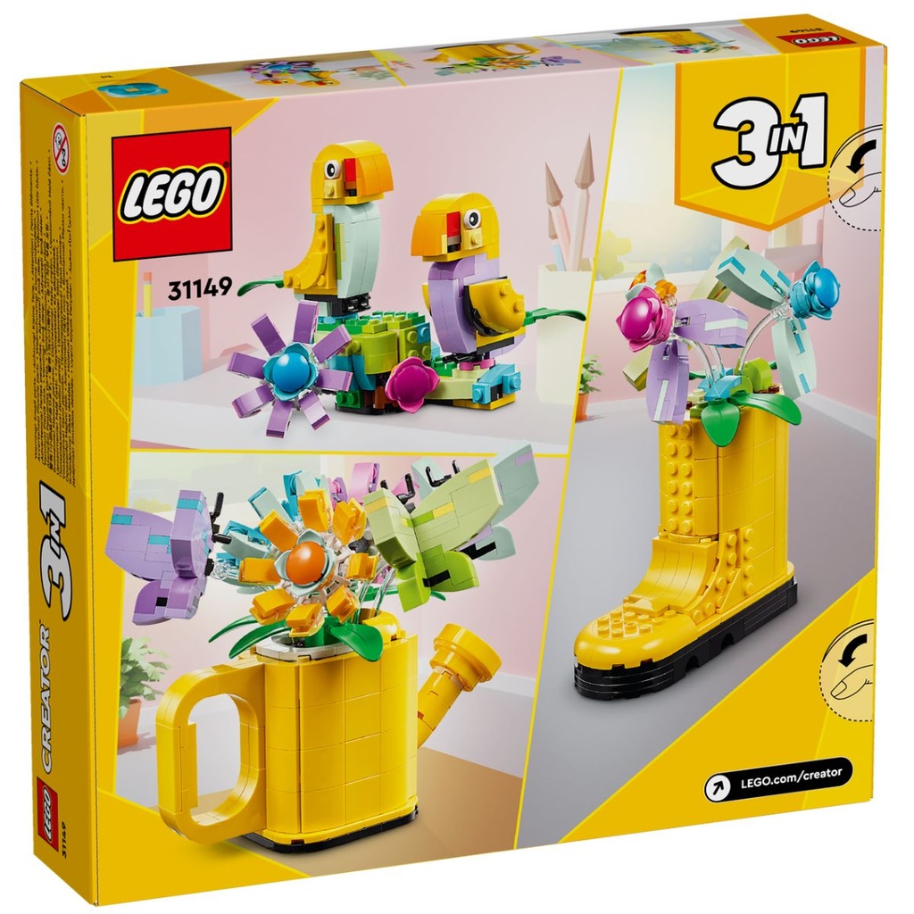 LEGO 31149 Creator Flowers in Watering Can