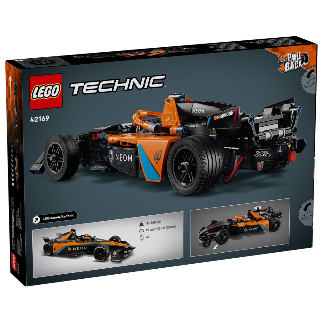 LEGO 42169 Technic NEOM McLaren Formula E Race Car