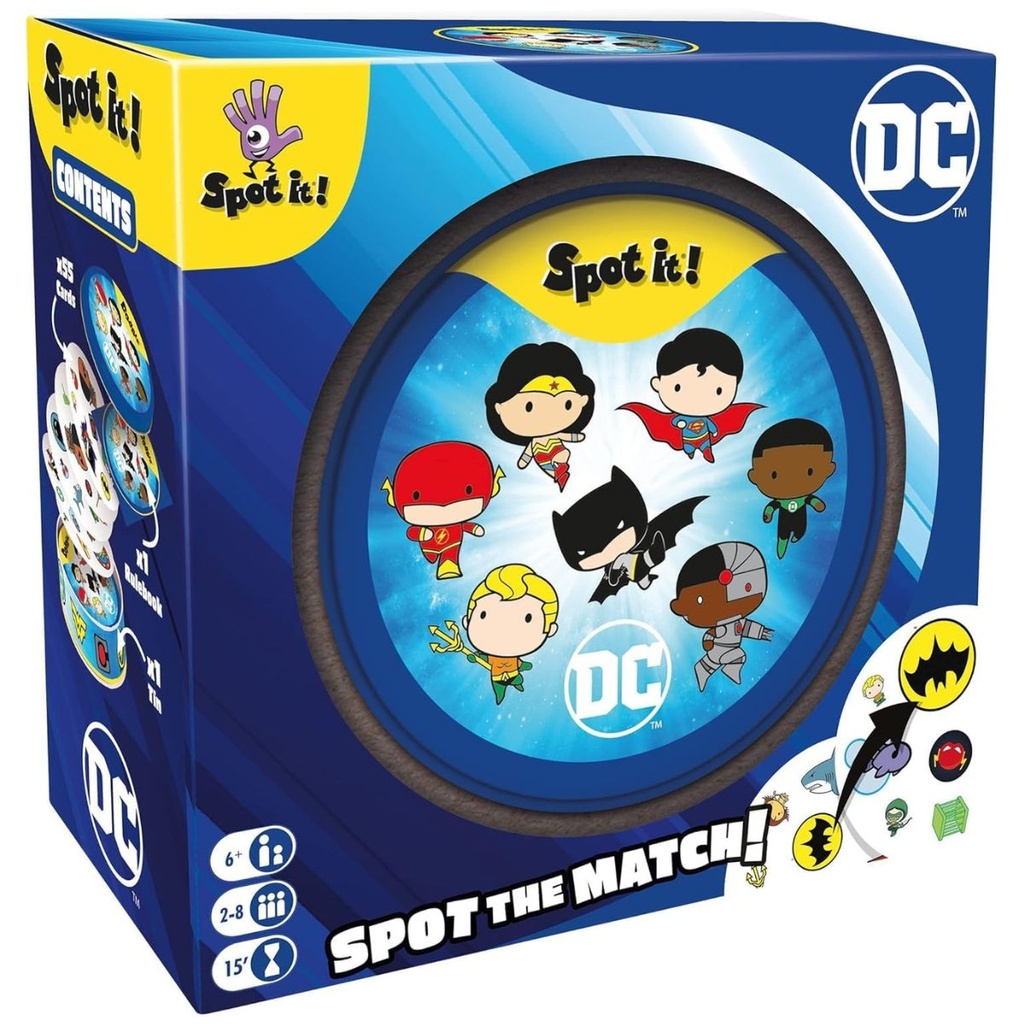 Spot it Dobble DC Universe Comics  Edition