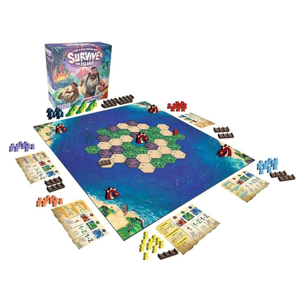 Survive the Island Board Game