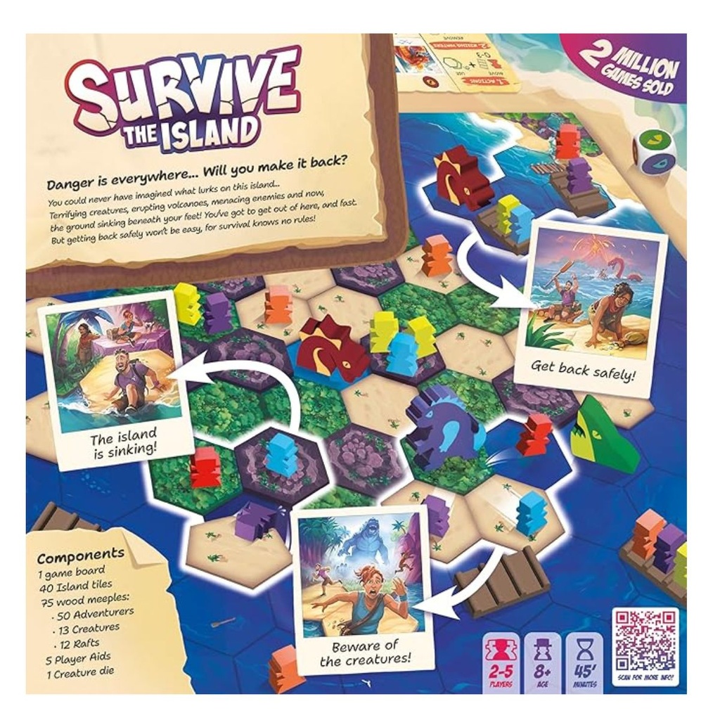 Survive the Island Board Game