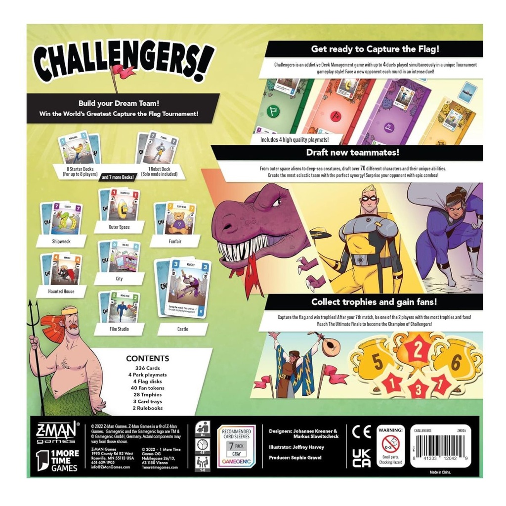 Challengers Board Game