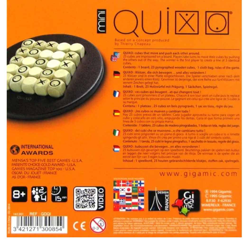 Quixo Board Game