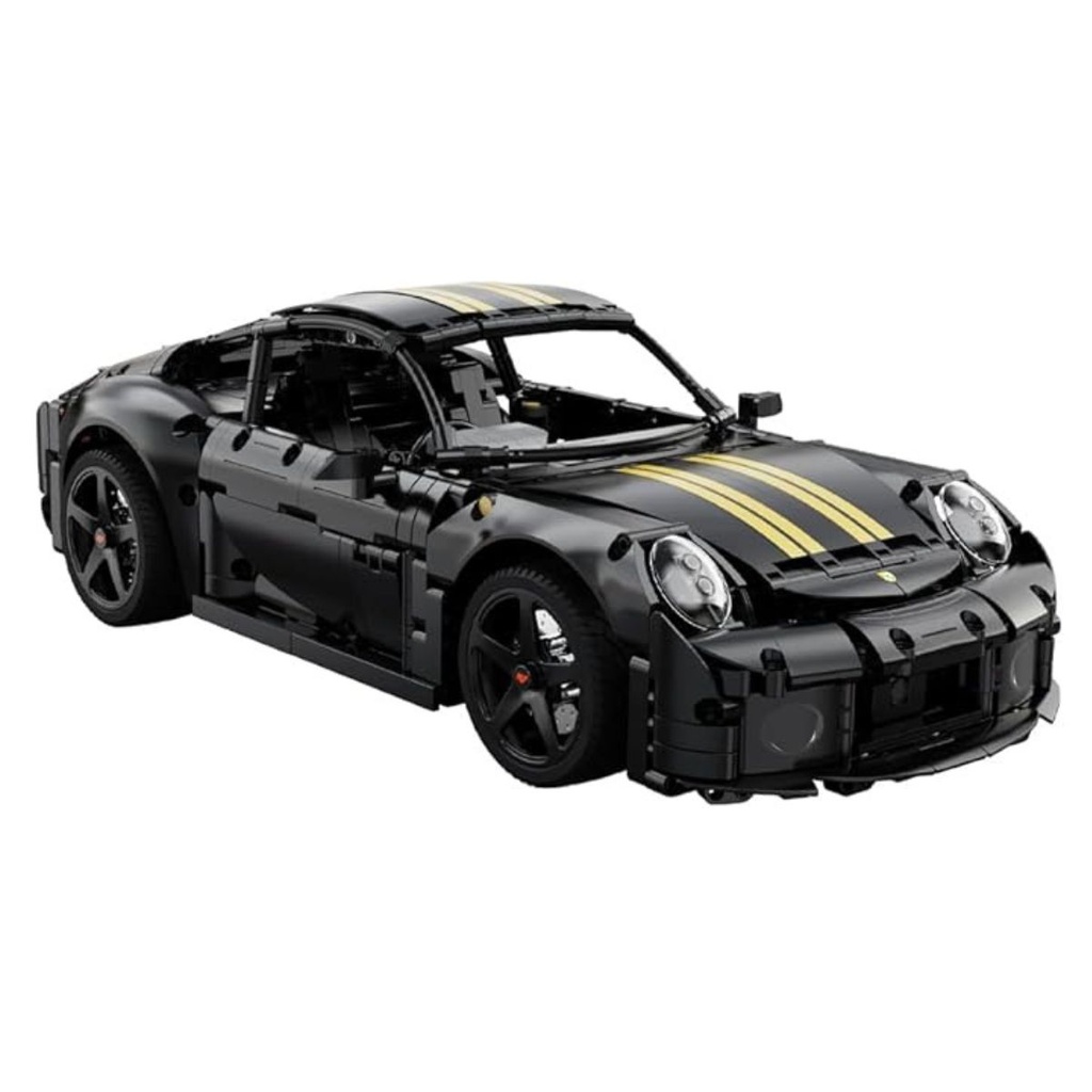 CaDa Remote Control Car Black Ruf Porsche Gt Car Officially Licensed C63006W