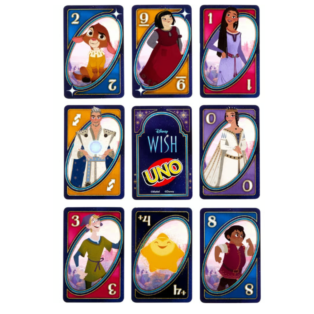 UNO Disney Wish Card Game