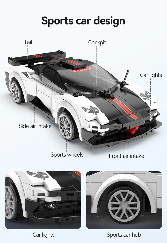 CaDA Z Wind Sports Car C51082W