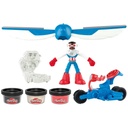 PlayDoh Marvel Captain America Moto Slicer Playset