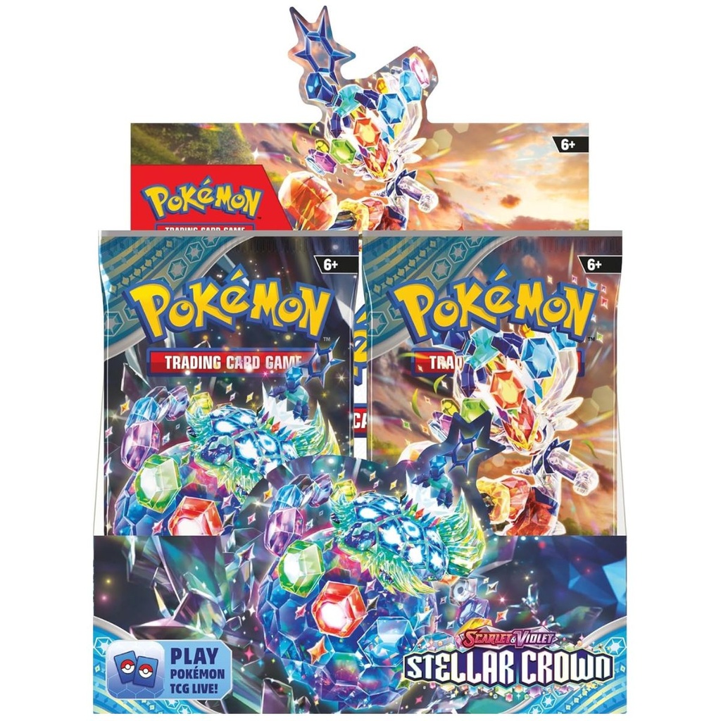 Pokemon SV07 Stellar Crown Booster Box