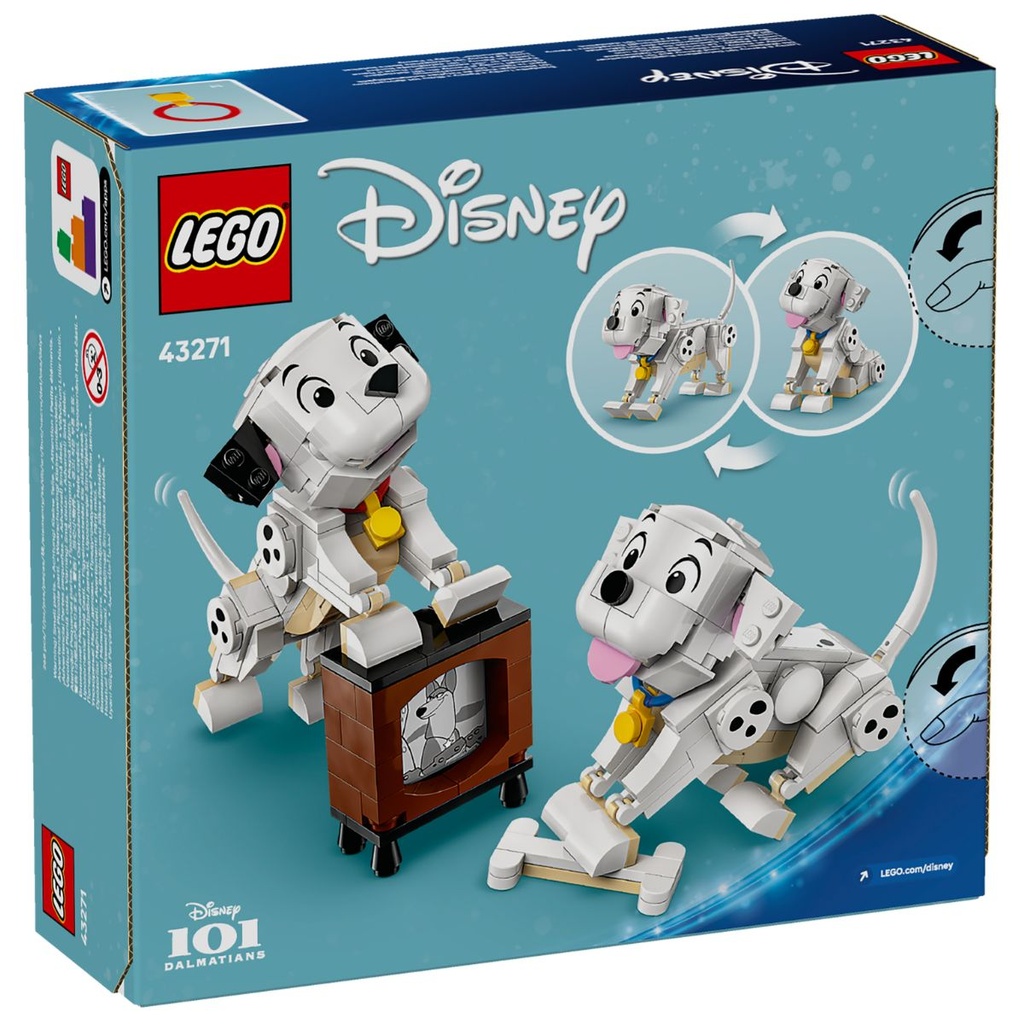 LEGO 43271 Disney Lucky N Penny 101 Dalmatians Puppies