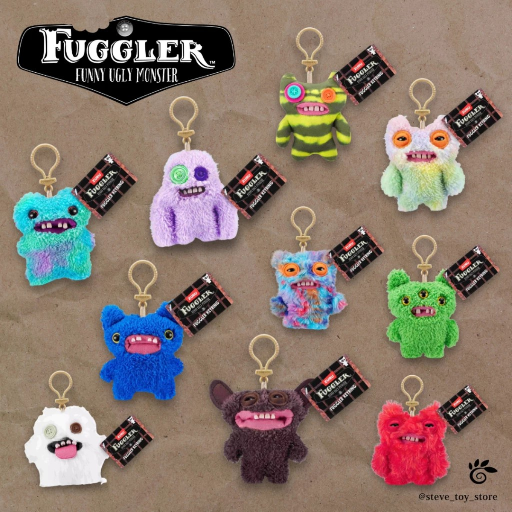 FUGGLER CLIP-ON KEY RINGS 5&quot; S3