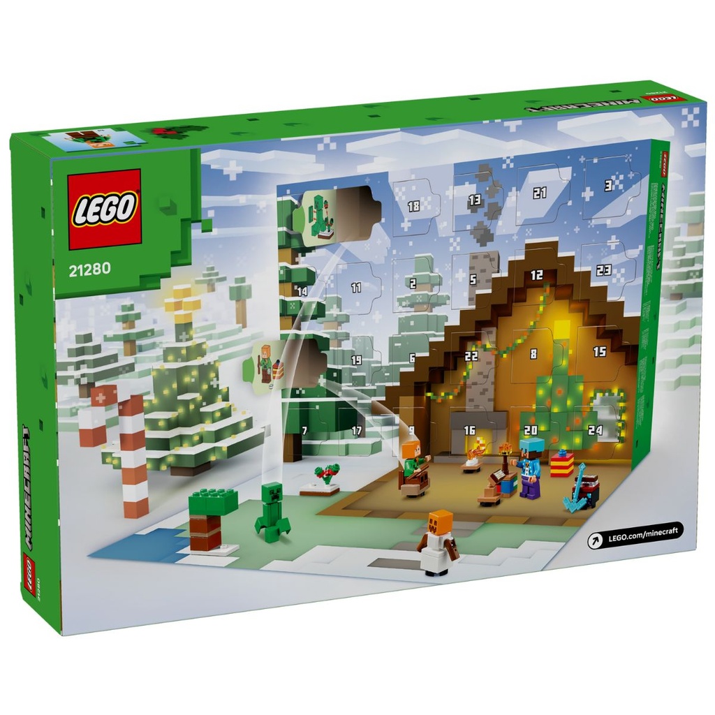 LEGO 21280 Minecraft Advent Calendar 2025
