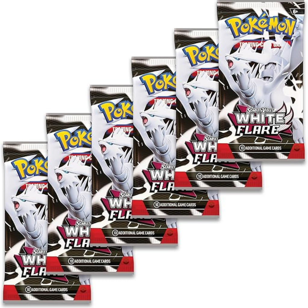 Pokemon TCG Scarlet N Violet White Flare Booster Bundle