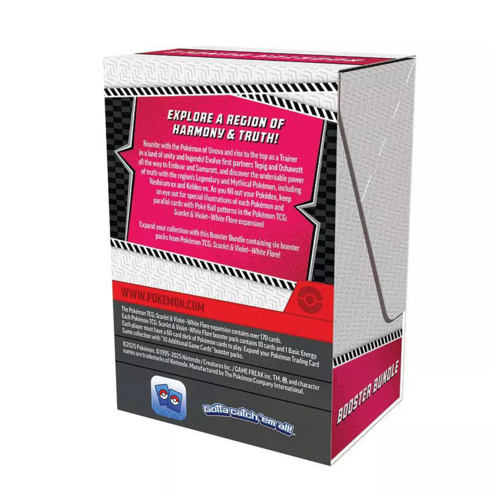 Pokemon TCG Scarlet N Violet White Flare Booster Bundle