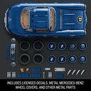 Hot Wheels Bricks Mercedez-Benz 300Sl Car  Playset